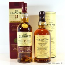 Balvenie Founder S Reserve 10 Glenlivet French Oak Reserve 15