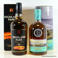 Highland Park 12 Old Style Bruichladdich Rocks 2 X 70cl