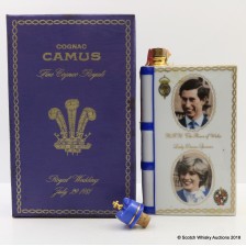 CAMUS CHARLES   DIANA ROYAL MARRIAGE BOOK DECANTER