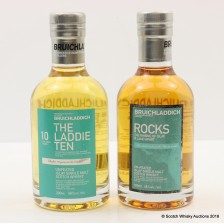 BRUICHLADDICH LADDIE TEN 10 YEAR OLD 20CL   BRUICHLADDICH ROCKS 20CL