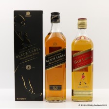 Johnnie Walker 12 Black Label Johnnie Walker Red Label 2 X 70cl