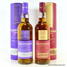 Glendronach Sauternes Finish 13 Glendronach Original 12