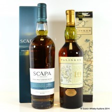 Talisker 10 Map Label Scapa 16
