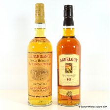 Aberlour 10 Glenmorangie 10