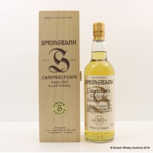 Springbank 50 Millennium Collection