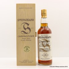 Springbank 25 Millennium Collection