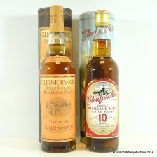 Glenfarclas 10 Glenmorangie 10