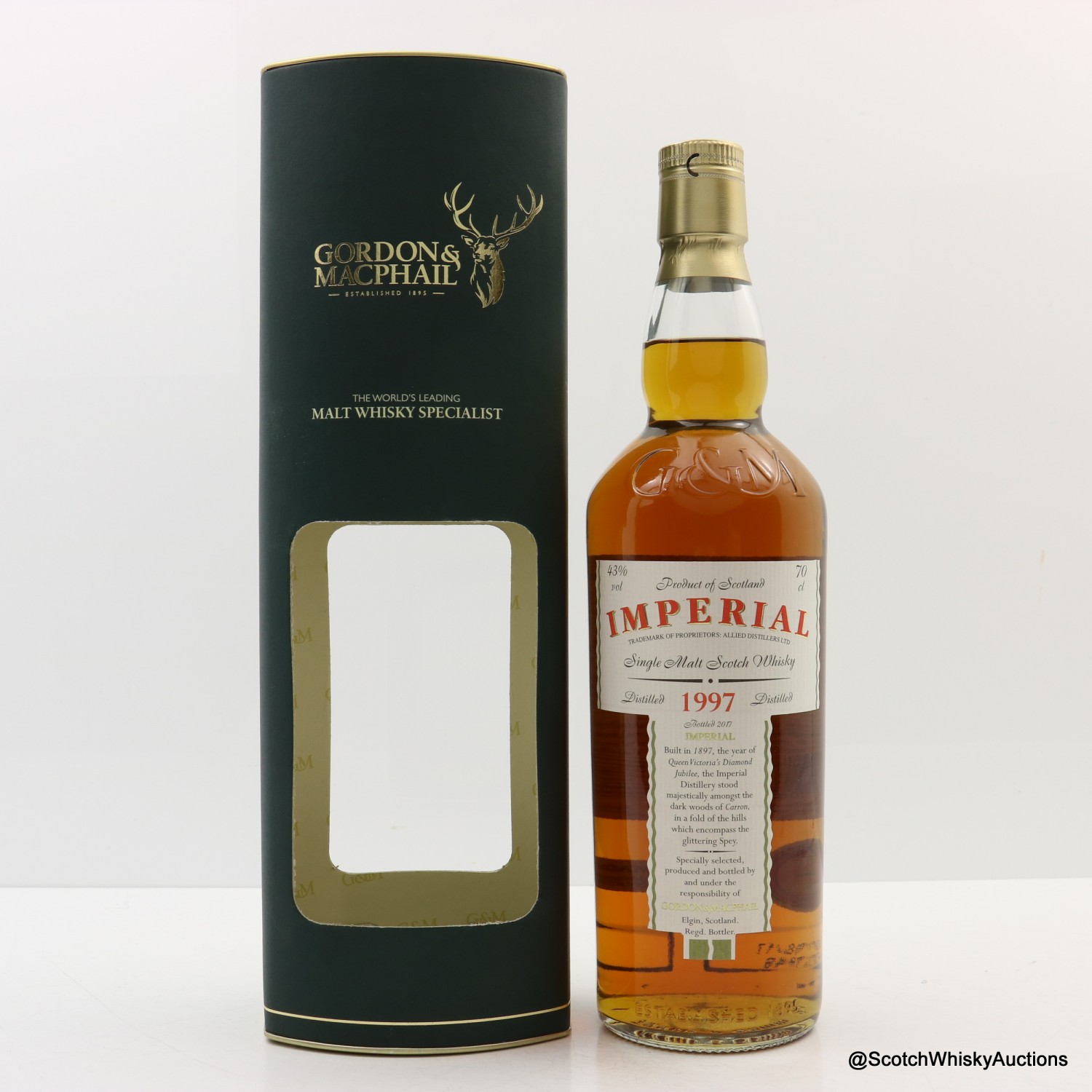 Imperial 1997 Gordon & MacPhail The 89th Auction Scotch Whisky Auctions