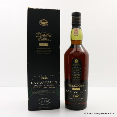 Lagavulin 1980 Distillers Edition