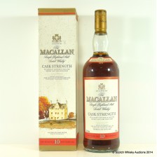 MACALLAN CASK STRENGTH 10 YEAR OLD 1L