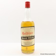 BALBLAIR 10 YEAR OLD 100  PROOF GORDON   MACPHAIL 26 2 3 FL OZ