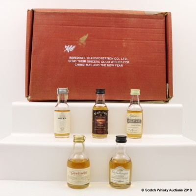 Taste of Scotland Classic Malt Whisky Minis 5 x 5cl