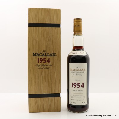 Macallan Fine & Rare 1954 47 Year Old