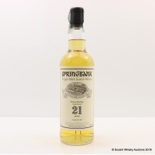 Springbank 21 Private Bottling