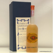 Rangers Frosted Glass Bottle