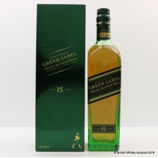 JOHNNIE WALKER 15 YEAR OLD GREEN LABEL
