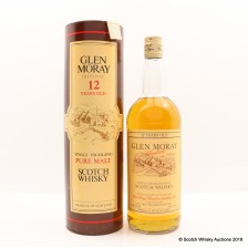 GLEN MORAY GLENLIVET 12 YEAR OLD OLD STYLE 1L