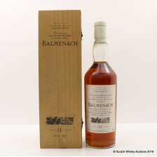 Flora Fauna Balmenach 12 1st Edition In Wooden Box