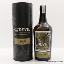 UITVLUGT 1999 15 YEAR OLD GUYANA RUM KILL DEVIL