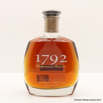 1792 Ridgemont Reserve 8 Year Old Small Batch Bourbon 75cl