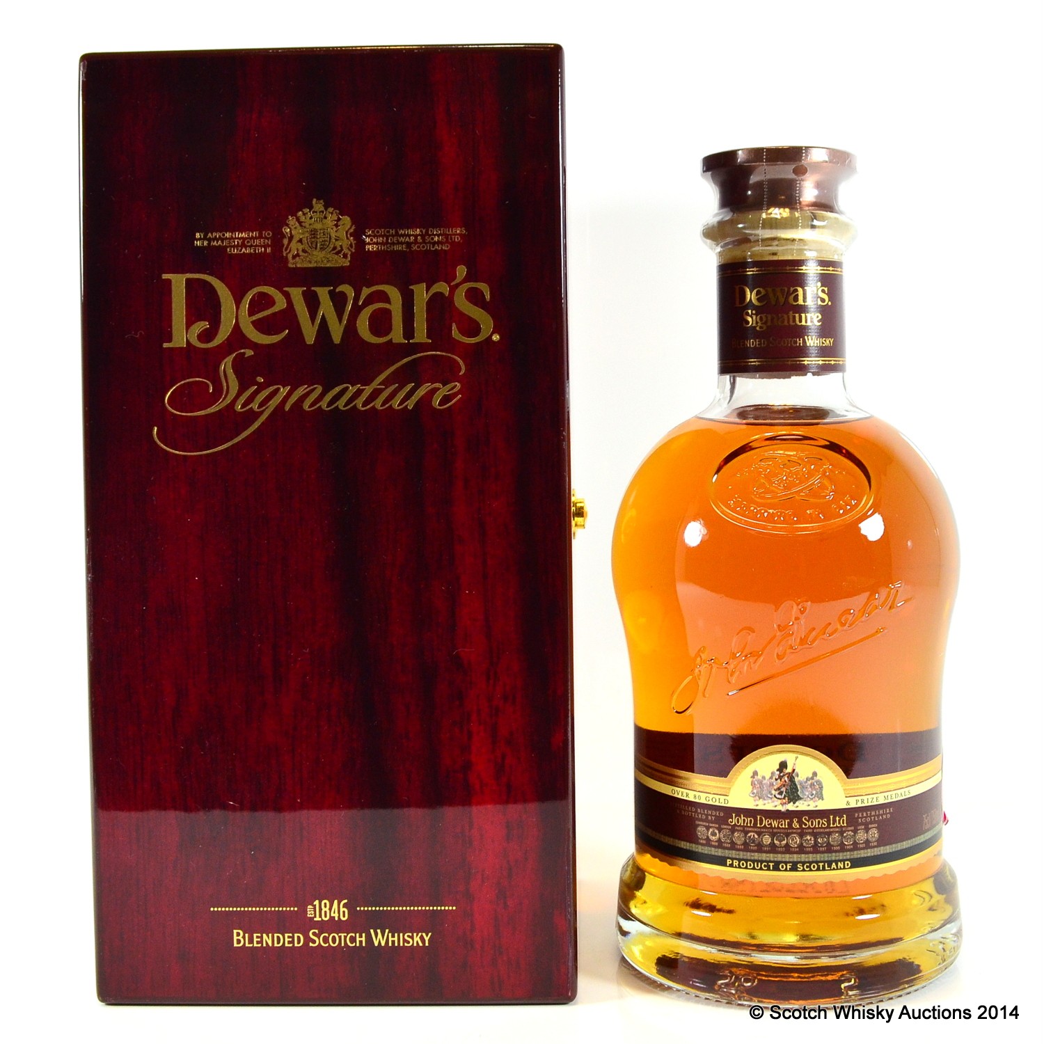 Dewar's Signature Decanter 75cl The 37th Auction Scotch Whisky Auctions