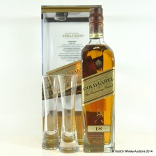 Johnnie Walker Gold Label Centenary Blend 18 Glasses Set