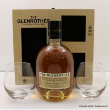 GLENROTHES BOURBON CASK RESERVE   2 X GLASSES