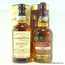 Balvenie Doublewood 12 Balblair 10