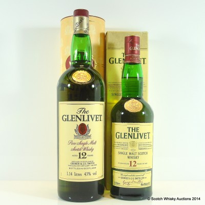 Glenlivet 12 Year Old 1.14L & Glenlivet 12 Year Old
