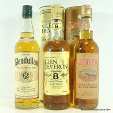 GLENDULLAN 8 YEAR OLD  GLEN DEVERON 8 YEAR OLD   DRUMGUISH SINGLE MALT