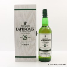 LAPHROAIG 25 YEAR OLD CASK STRENGTH 2017 RELEASE
