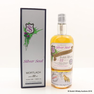 Mortlach 1989 22 Year Old Silver Seal