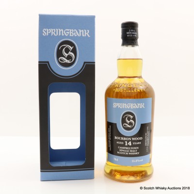 Springbank 2002 14 Year Old Bourbon Wood