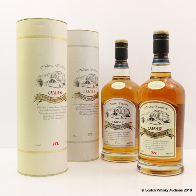 Nantou Omar Sherry Cask & Nantou Omar Bourbon Cask