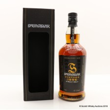 Springbank 1996 Single Cask For Milano Whisky Festival 2009