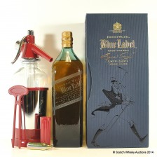 JOHNNIE WALKER BLUE LABEL GERALD SCARFE EDITION 1L   JOHNNIE WALKER SODA STREAM  400 RESERVE