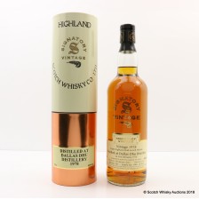 DALLAS DHU 1978 24 YEAR OLD SIGNATORY
