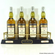 S Collection Benrinnes 1974 Mannochmore 1974 Royal Lochnagar 1973 Dufftown Glenlivet 1975 S Stand Booklet 700 Reserve