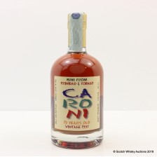 CARONI 1997 19 YEAR OLD SINGLE CASK 62 FOR 50TH ANNIVERSARY OF BAR METRO 50CL