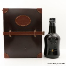 GLENLIVET 21 YEAR OLD 1740 S REPLICA IN LEATHER SUITCASE 75CL