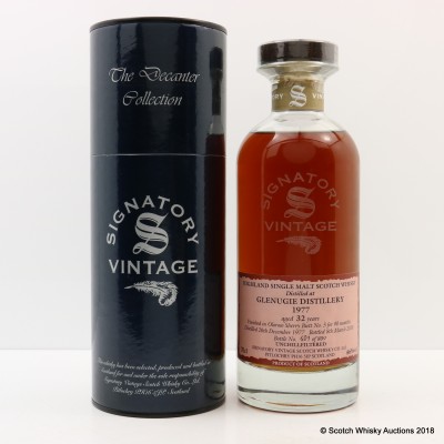 Glenugie 1977 32 Year Old Signatory