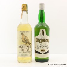 HIGHLAND PRIDE BLENDED SCOTCH WHISKY   BIG BOY RARE OLD SCOTCH WHISKY 75CL