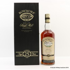 BOWMORE 25 YEAR OLD OLD STYLE 75CL  SOUTH AFRICAN IMPORT 