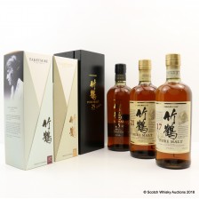 Nikka Taketsuru Pure Malt 17 21 25 3 X 70cl