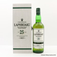 LAPHROAIG 25 YEAR OLD CASK STRENGTH 2017 RELEASE