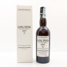 LONG POND 2007 11 YEAR OLD CONTINENTAL FLAVOURED NATIONAL RUMS OF JAMAICA