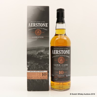 Aerstone 10 Year Old Land Cask William Grant & Sons