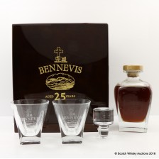 BEN NEVIS 1984 25 YEAR OLD   GLASSES SET