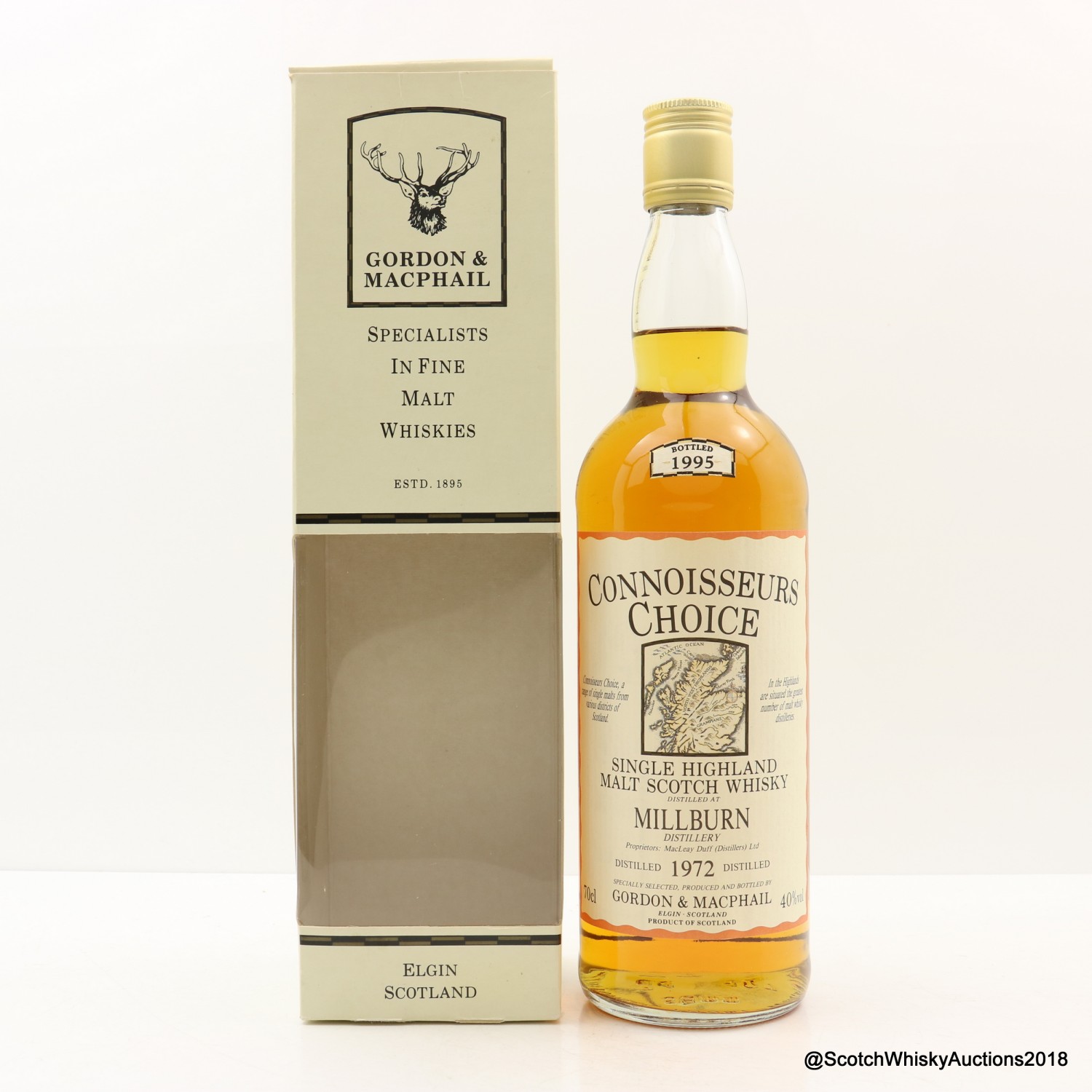 Millburn 1972 Connoisseurs Choice The 91st Auction Scotch Whisky