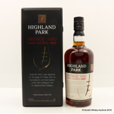Highland Park Vintage 1980 Single Cask 8241